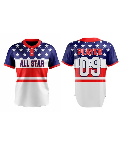 Fast Pitch 2 Button Jerseys