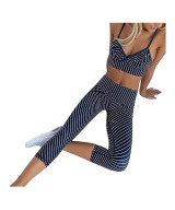 Women Color Print Yoga Set