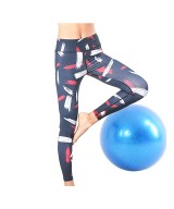 Women Color Print Yoga Set