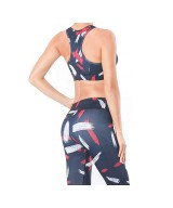 Women Color Print Yoga Set