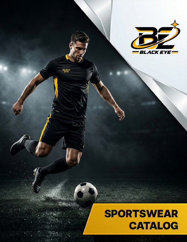 Sportswear catalogue cover